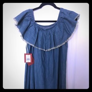 Cute! Off the shoulder dress- Mossimo